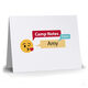 Kisses Emoji Speech Bubble Camp Folded Note Cards Image 3 of 3